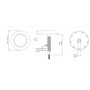 Lumishore - Ora Series THX203 Underwater Light - 58W, Bronze Housing, IP68, 11-65V