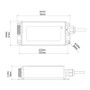 Lumishore - EOS Bridge - For STV2203-I, 11-65V, 2A, IP67, Black (LM600322)
