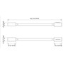 Quick Marine - Audrey Wall S2 LED Reading Light (Daylight, 10/30V, White, Chromed) (FASP2281BVCCA00)