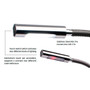Quick Marine - Califfa RD30 LED Reading Light (Daylight, 10/30V, Tobacco, Stainless Steel) (FASP2756ZC06A00)