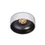 BCM - Prince 50 Round Downlight - 50mm Frame, Black, Warm White (BCM3476-50F3B-3)