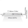 BCM - OCEAN 210 Downlight - 18W, IP66, 3000K, Warm White, 18-32V