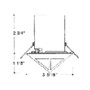 Futura - 1704 Recessed Downlight - 12-24V, 35W
