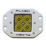 Plash - LED Cube Spotlight - White, 40W, 9-36V, IP68, Flush Mounted (40-FL-FM-K-WHT) - Apollo Lighting