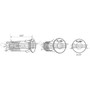 Plash - Capella LED Downlight - RGBW, 12V, IP67 (DL-CAPELLA-RGBW)