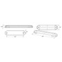Plash - PADRE LED Courtesy Light - IP67, 10-28V, 124lm
