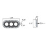 Plash - Grande Underwater Transom Light - 180W, 12V, IP68, 10.5A, 7160Lm