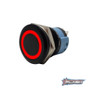 Plash - Push Button - Illuminated Switch, IP67, 12V/24V DC, Black, 20A