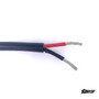 Plash - Insulated Power Wire - 2 Conductor, Black PVC