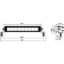 Plash - SRX2-Series 10" LED Light Bar - Black Housing, 45W, 6000K, Cool White, IP67, 9-32V, 3780lm (SRX2-10)
