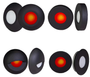 Plash - Gravity Red, Green and Blue LED Deck Light - 1.2W, 0.2A, IP67, 12-24V