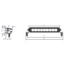 Plash - X2-Series 12" LED Light Bar - 9-32V, 120W, 6000K, Cool White, IP67