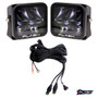 Plash - X2 Cube Spotlight - 40W, 10° Spot, IP67, 6000K, Cool White, 9-32V