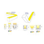 Apollo - 10X10 Neon Flex - 24V DC, 10W, Dimmable, Round and Flat Top Bend