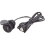 Blue Sea Systems 12V DC USB Extension, USB 2.0, IP45, 5 ft Cable, 1-1/8 in Mounting Hole