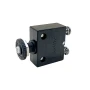 Blue Sea Systems Push Button Reset Only Screw Terminal Circuit Breaker, 32V DC, Panel Mount, #8 Screw Terminal, Thermal Trip, Ignition Protected