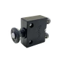 Blue Sea Systems Push Button Reset Only Screw Terminal Circuit Breaker, 32V DC, Panel Mount, #8 Screw Terminal, Thermal Trip, Ignition Protected