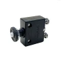 Blue Sea Systems Push Button Reset Only Screw Terminal Circuit Breaker, 32V DC, Panel Mount, #8 Screw Terminal, Thermal Trip, Ignition Protected
