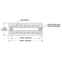 Blue Sea Systems DualBus Common BusBar, 100A, 300V AC, 48V DC, #8-32 Screw Terminals, Tin-Plated Copper