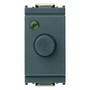 Vimar Idea Rotary Dimmer, 230V, 60-900W, Illuminable Dial, Grey
