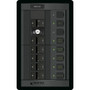 Blue Sea Systems 360 AC Circuit Breaker Panel, 30A ELCI, 5 Position, 120V AC, Flat Rocker