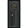 Blue Sea Systems 360 AC Circuit Breaker Panel, 30A ELCI, 5 Branch Positions, 120V AC, M2 AC Multimeter, Flat Rocker - Apollo Lighting
