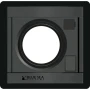 Blue Sea Systems 360 Panel Gauge Blank, For 2 in Round Gauges, 1/8 in 5052 Aluminum, UV-Stabilized Thermoplastic Bezel