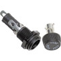 Blue Sea Systems Panel Mount AGC/MDL Fuse Holder, 20A, IP66 Front