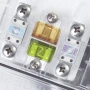 Blue Sea Systems SafetyHub 150 Fuse Block, 10-Circuit, 4 MIDI/AMI, 6 ATO/ATC, Ignition Protected
