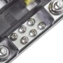 Blue Sea Systems SafetyHub 150 Fuse Block, 10-Circuit, 4 MIDI/AMI, 6 ATO/ATC, Ignition Protected