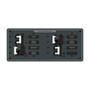 Blue Sea Systems AC 3 Sources Horizontal Circuit Breaker Panel, 120V AC, 50A Max