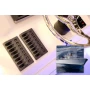 Blue Sea Systems WeatherDeck Waterproof Fuse Panel, 12V DC, IP67, ATO/ATC, Gray Panel
