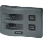 Blue Sea Systems WeatherDeck Waterproof Switch Only Panel, 12V/24V DC, IP67, 15A per Circuit