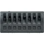 Blue Sea Systems WeatherDeck Waterproof Switch Only Panel, 12V/24V DC, IP67, 15A per Circuit