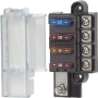 Blue Sea Systems ST Blade Compact Fuse Block, 100A, 32V DC, ATO/ATC