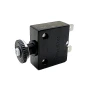 Blue Sea Systems Push Button Reset Only Quick Connect Circuit Breaker, 32V DC, Panel Mount, Thermal Trip, Ignition Protected