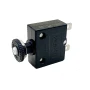 Blue Sea Systems Push Button Reset Only Quick Connect Circuit Breaker, 32V DC, Panel Mount, Thermal Trip, Ignition Protected