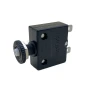 Blue Sea Systems Push Button Reset Only Quick Connect Circuit Breaker, 32V DC, Panel Mount, Thermal Trip, Ignition Protected