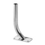 TACO Marine Striker Base Gunnel Mount, For 1-1/8 in Outrigger Poles, Cast 316 Stainless Steel, 12 Locking Positions, Pair