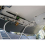 TACO Marine 3-Rod Hanger Rack, Polished SS316L, White Poly Rack
