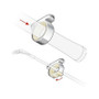 TACO Marine 4-Rod Hanger Rack, Polished 316L SS, White Poly Rack, Spring-Lock - Apollo Lighting