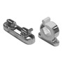 TACO Marine Reel Hangers with Rod Tip Holder Kit, SS316L, Adjusts 1.875 to 3.875 in