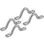 TACO Marine Stamped Stainless Steel Eye Straps, 4pk, Type-304 SS, 1/2 in Opening - Apollo Lighting