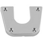 TACO Marine Removable Side Mount Bracket, For Table Pedestal System, 316L Stainless Steel, Polished, 4-7/8 in W x 4 in H x 1/2 in D