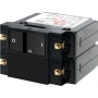 Blue Sea Systems A-Series Flat Rocker Circuit Breaker, Double Pole, 120/240V AC, 32V DC