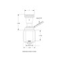 TACO Marine Pontoon Fender Lock, SS316, 1 in Button, Fits 1 in to 1-1/4 in Square Tubes - Apollo Lighting