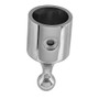 TACO Marine Ball & Socket Top Cap, For 7/8 in Tube, SS316L, Set Screw - Apollo Lighting