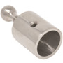 TACO Marine Ball & Socket Top Cap, For 7/8 in Tube, SS316L, Set Screw