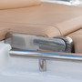 TACO Marine Command Ratchet Hinges, 9-3/8 in, Polished Type-304 Stainless Steel, Pair - Apollo Lighting