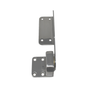TACO Marine Command Ratchet Hinges, 9-3/8 in, Polished Type-304 Stainless Steel, Pair